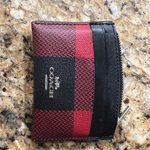 Coach mini wallet